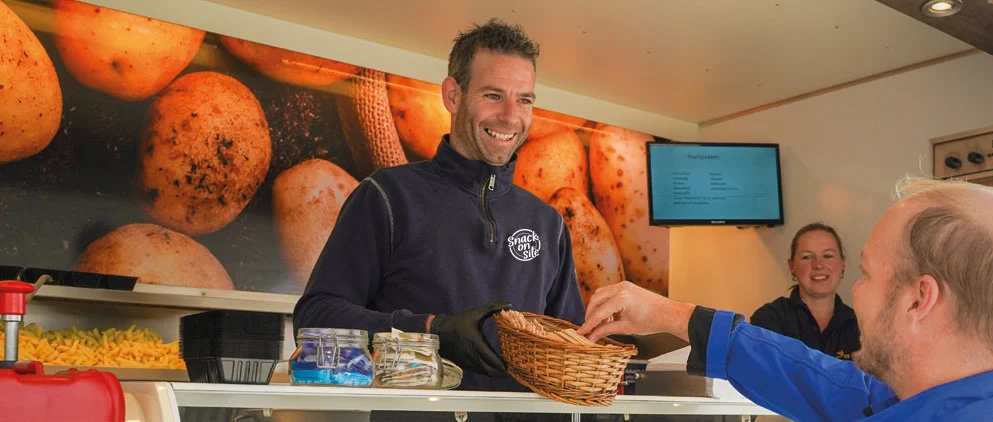 Mobiele frituur in Oost-Vlaanderen huren bij Snack on site